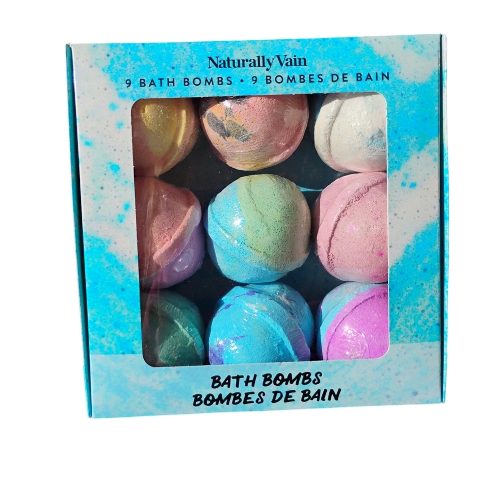 Naturally Vain Bath Bombs New In Box